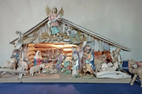 Jaslice, ki so razstavljene v Vatikanu / Foto: arhiv društva / Foto: 