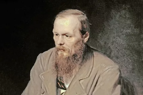Fjodor Mihajlovič Dostojevski (1821–1881), ruski pisatelj beloruskega porekla, velikan svetovne literature. Naslikal Vasilij Perov leta 1872. / Foto: Wikipedija / Foto: 