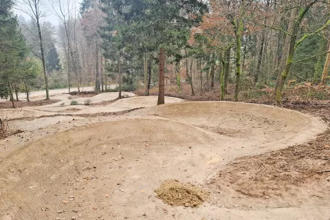 Kolesarski poligon na Šumberku bo namenjen pridobivanju veščin, potrebnih za gorsko kolesarjenje. / Foto: 