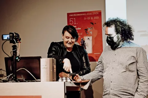 Andreja Kovač in Jure Novak sta Cankarjeve drame poslala v svet. / Foto: Maša Pirc / Foto: 