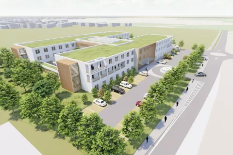 Takole bo videti dom starostnikov v Šenčurju. / Vir: EM. STUDIO / Foto: 