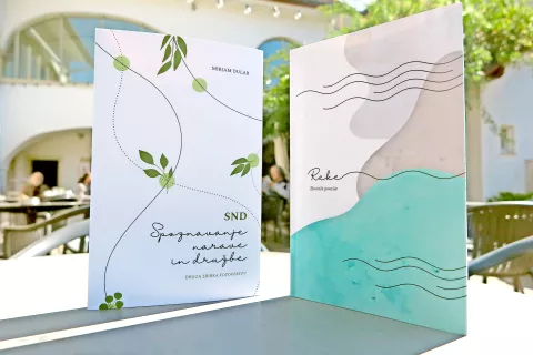 Letošnje leto je v Layerjevi založbi »obrodilo« dve pesniški zbirki. / Foto: Igor Kavčič / Foto: 