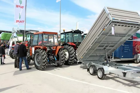 Na sejmu bo tudi letos velika ponudba kmetijske mehanizacije. / Foto: 