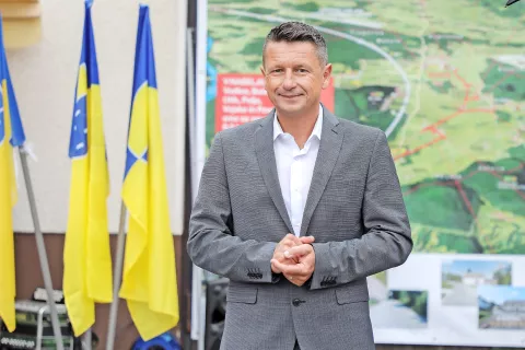 Župan Aco Franc Šuštar / Foto: Tina Dokl / Foto: 