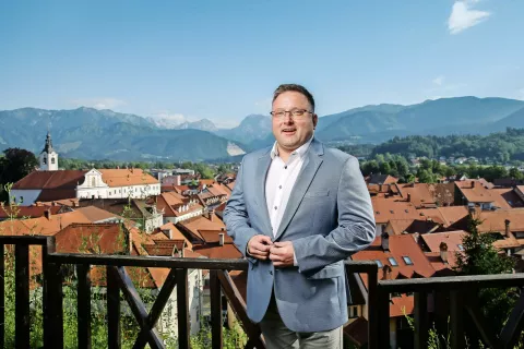 Direktor Zavoda za turizem in šport Kamnik Rok Jarc / Foto: Primož Lavre / Foto: 