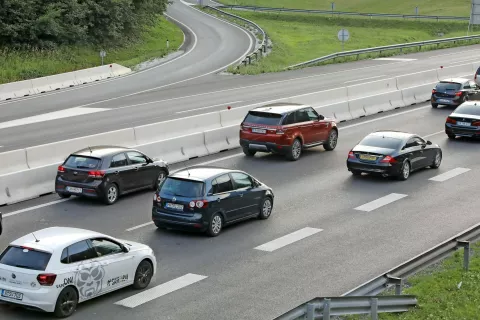 Za nami je prometno najbolj obremenjen konec tedna v letošnji turistični sezoni. / Foto: Gorazd Kavčič / Foto: 