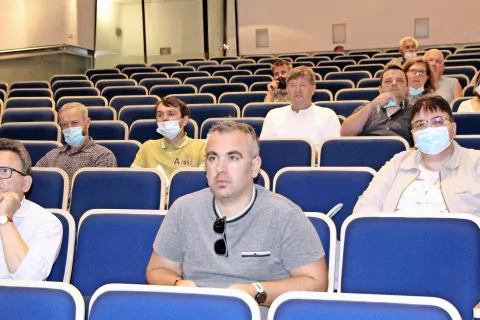 Del udeležencev gorenjskega posveta o predlogu strateškega načrta skupne kmetijske politike / Foto: 