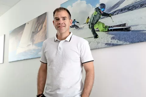 Leon Korošec, direktor zimskošportne divizije in podpredsednik skupine Elan / Foto: 