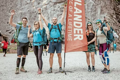 Na pot prve slovenske izvedbe pohodniške prireditve I feel Slovenia Highlander Julian Alps se je odpravilo 143 udeležencev. / Foto: Tomislav Može / Foto: 