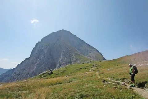 Pogled na Brano s Kamniškega sedla / Foto: Jelena Justin / Foto: 