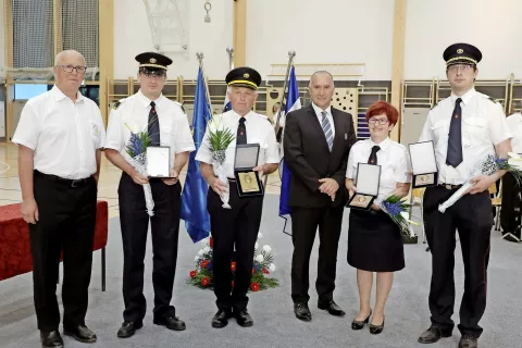 Letošnji občinski nagrajenci / Foto: Vido Repanšek, arhiv Občine Mengeš / Foto: 