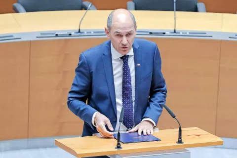 Predlog ustavne obtožbe predsednika vlade Janeza Janše v državnem zboru ni prejel zadostne podpore. / Foto: arhiv GG / Foto: 