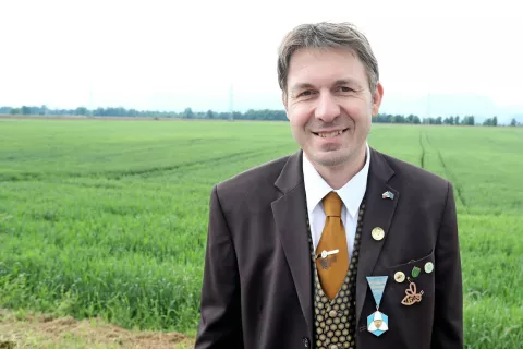 Boštjan Noč, predsednik Čebelarske zveze Slovenije / Foto: Gorazd Kavčič / Foto: 