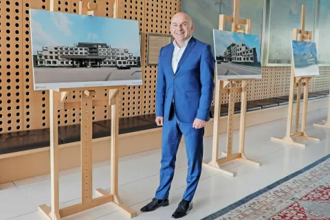Marjan Hribar je bil 9. aprila imenovan za direktorja JGZ Brdo za prihodnja štiri leta. / Foto: Tina Dokl / Foto: 
