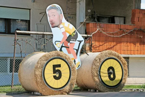 Slavljenčevo posebno kolo ... / Foto: 