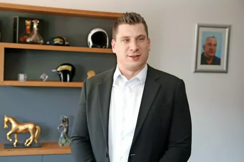 Jure Gortnar, direktor podjetij Eltron in Veto / Foto: Gorazd Kavčič / Foto: 