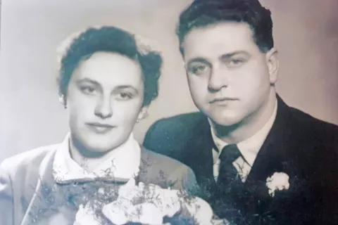 Njun poročni dan / Foto: osebni arhiv / Foto: 