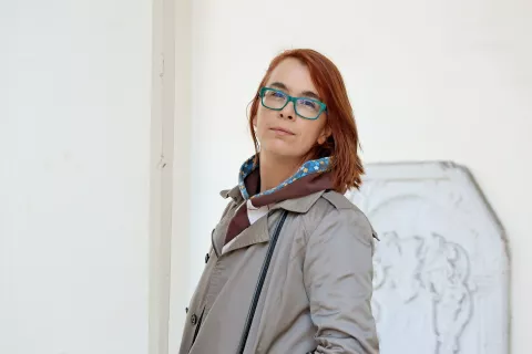 Maja Šorli; po mnogih letih letošnja prejemnica Grumove nagrade izhaja iz Kranja. / Foto: Helena Grahek / Foto: 