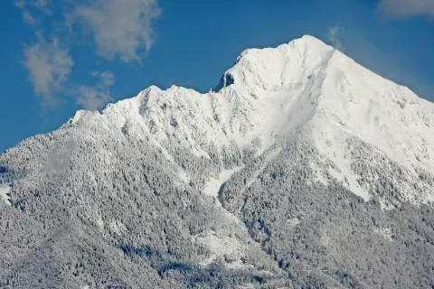 V razmiku treh ur sta se v soboto na Storžiču sprožila dva snežna plazova in vzela življenja treh alpinistov. / Foto: Gorazd Kavčič / Foto: 