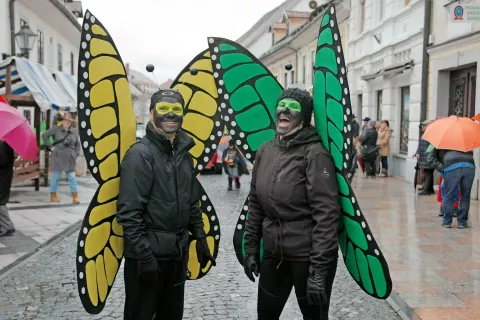 Pustnih povork, kakršnih smo bili vajeni v preteklih letih, letos ne bo. / Foto: Gorazd Kavčič / Foto: 
