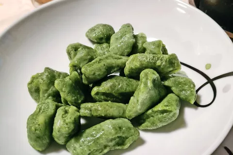 Moji zeleni njoki / Foto: 