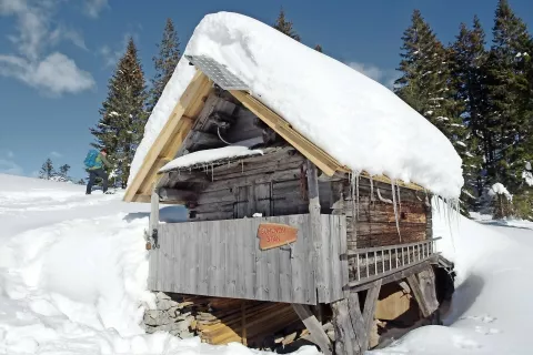 Planina Vodični vrh z enim od obnovljenih stanov / Foto: Jelena Justin / Foto: 