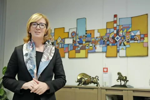 Nova direktorica Mihaela Perčič / Foto: Gorazd Kavčič / Foto: 