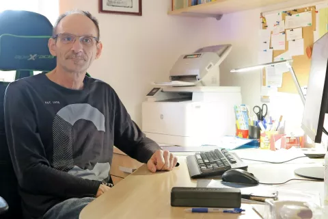 Srečko Javornik, vodja Kriznega centra za mlade Kresnička v Radovljici / Foto: 