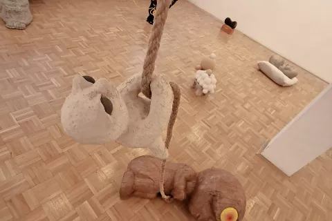 Galerijo Pogled do sredine februarja polnijo domiselne podobe iz sanj. / Foto: Saša Bučan / Foto: 