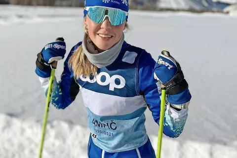 Nove stopničke za Anamarijo Lampič ... / Foto: osebni arhiv, FB / Foto: 