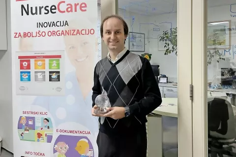 Andraž Krajnc, direktor podjetja Eurotronik Kranj / Foto: SPIRIT Slovenija / Foto: 