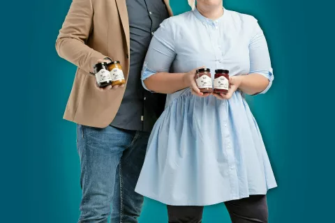 Uroš in Valentina Kavčič / Foto: arhiv oddaje / Foto: 