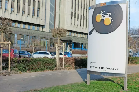 Umetnost na čakanju – Jernej Žumer: Kolesnice / Foto: 