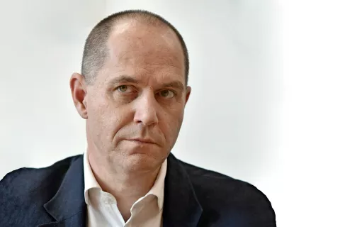 Ekonomist Jože P. Damijan je pripravljen postati tehnični mandatar vlade Koalicije ustavnega loka. / Foto: Gorazd Kavčič / Foto: 