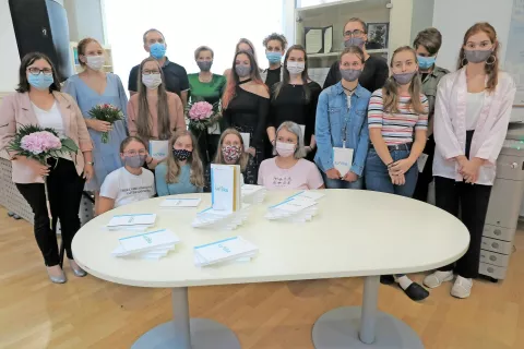 Na recitalu so predstavili mlado gimnazijsko ustvarjalnost. / Foto: Igor Kavčič / Foto: 