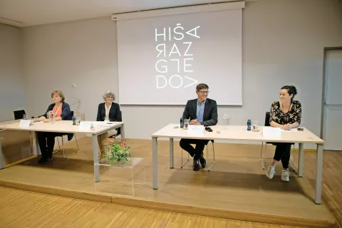 V Mestni knjižnici Kranj so predstavili delo v preteklem letu in načrte za naprej. / Foto: Primož Pičulin / Foto: 