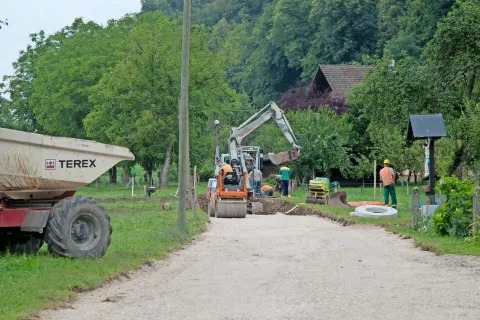 V občini Cerklje v tem času poteka več velikih projektov. / Foto: 