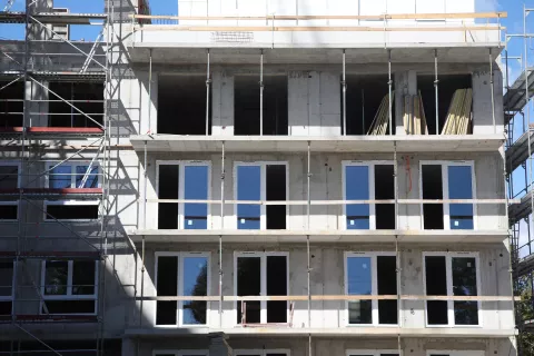 novogradnje blok stanovanja / Foto: Gorazd Kavčič