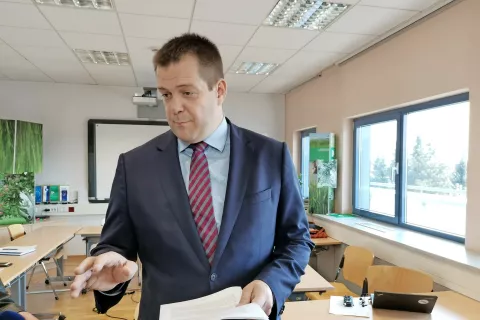 Odvetnik Aljoša Ravnikar pravi, da sta Gajina starša še vedno pripravljena skleniti poravnavo z Bolnišnico za ginekologijo in porodništvo Kranj. / Foto: Simon Šubic / Foto: 