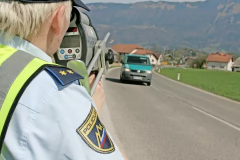 Preventivna akcija Hitrost bo potekala do 14. junija, avgusta jo bodo ponovili. / Foto: Tina Dokl / Foto: 