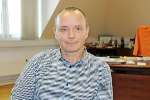 Mitja Vodnjov, direktor Loške zadruge in Loških mesnin / Foto: Cveto Zaplotnik / Foto: 