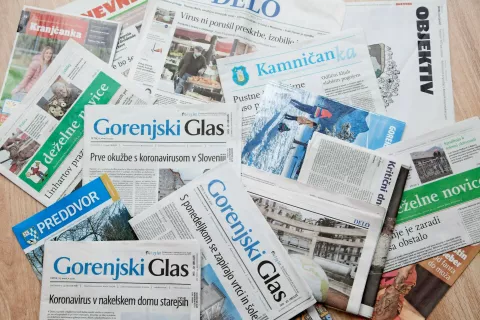 V teh dneh se vrstijo tudi pozivi k podpori slovenskim medijem. / Foto: 