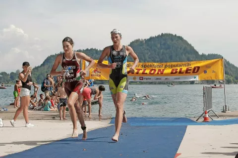 Bled bo v znamenju triatlona tudi letos, in sicer med 15. in 17. majem. / Foto: Gorazd Kavčič / Foto: 
