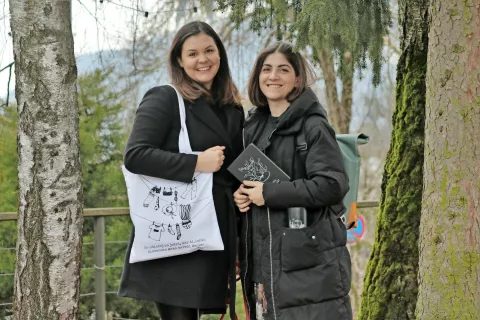 Lana Mazzini in Maruša Žemlja / Foto: 