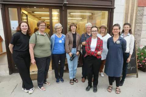 Sodelovale so pri razstavi Od runa do volne / Foto: Igor Kavčič