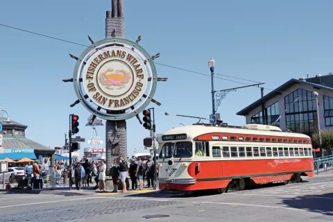 S tramvajem do predela Fisherman's Wharf / Foto: 