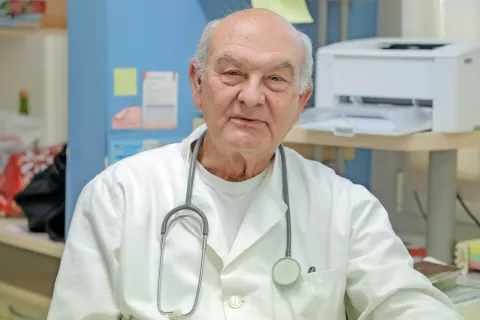 Boris Blašković, dr. med., specialist splošne medicine / Foto: Tina Dokl / Foto: 