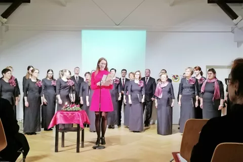 Preddvor na Slovenskem večeru v Gradcu / Foto: Marjana Podpeskar / Foto: 