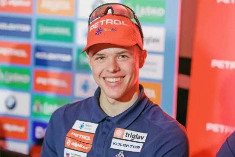 Alex Cisar bo prvič nastopil med svetovno biatlonsko elito. / Foto: Tina Dokl / Foto: 