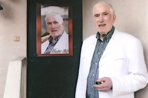 Mate Bečić je 13. septembra praznoval osemdesetletnico. / Foto: osebni arhiv / Foto: 